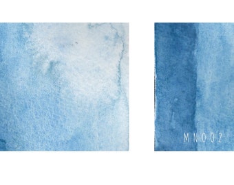MN002 - handgemachte Aquarellfarben MNcolors - Hellblau