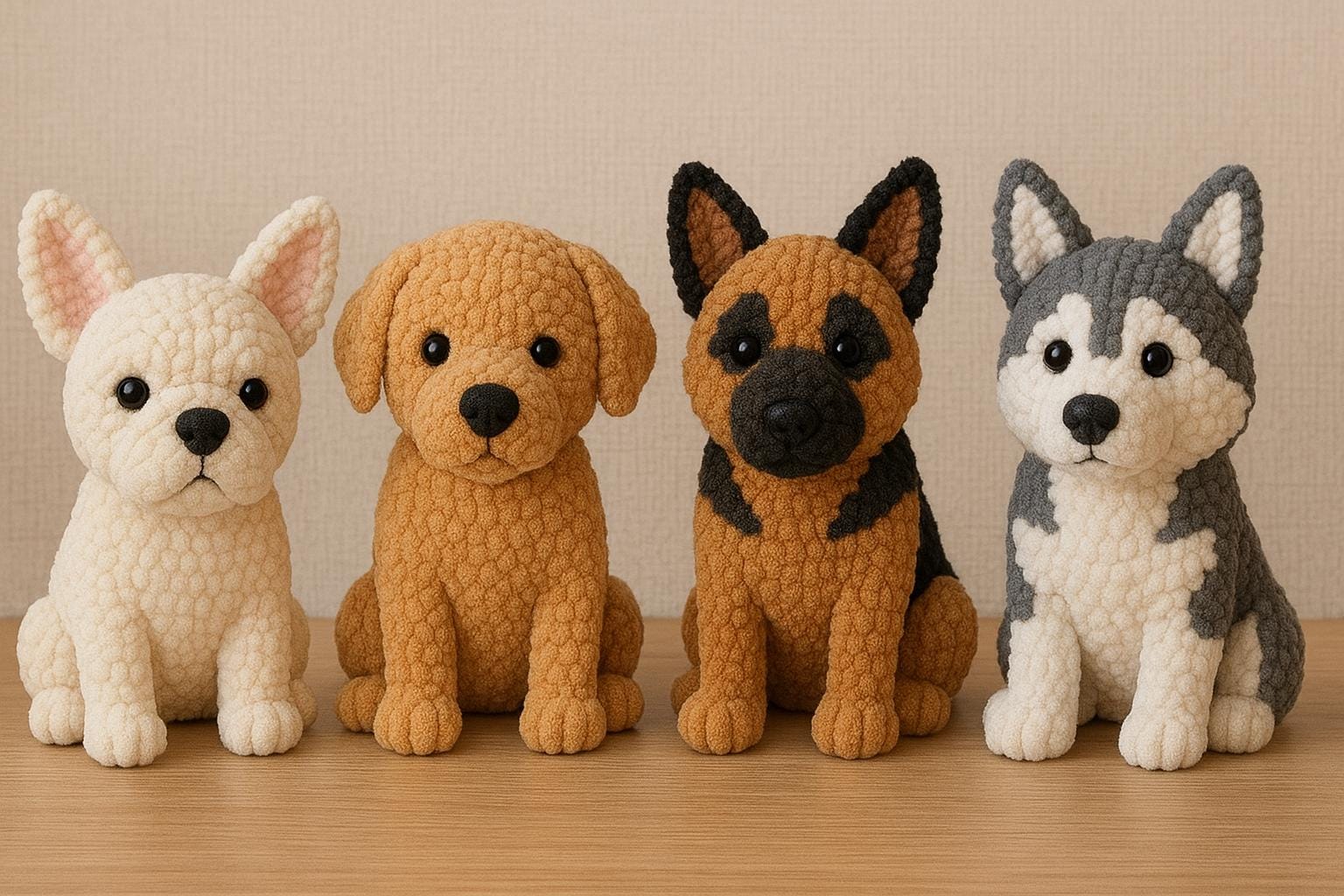 38 French Bulldog Crochet Patterns for Adorable Amigurumi Dogs 8 Bundle French Bulldog