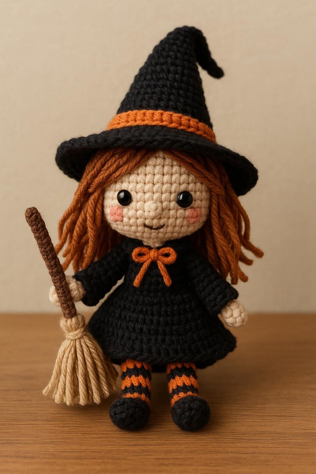 Halloween Witch Amigurumi Crochet Pattern Ita and English | DIY PDF ...