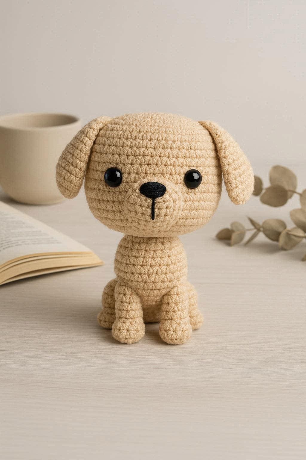 30 Golden Retriever Crochet Patterns to Make a Loyal Handmade Pup 18 Easy Golden Retriever Puppy with Photo Steps