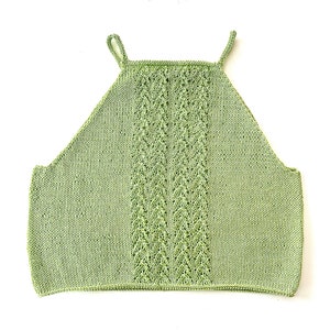 Knit Lace Centre Top