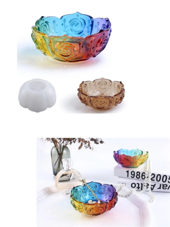 Resin Gypsum Fruit Bowl Resin Mold,silicone Tray Mold,epoxy