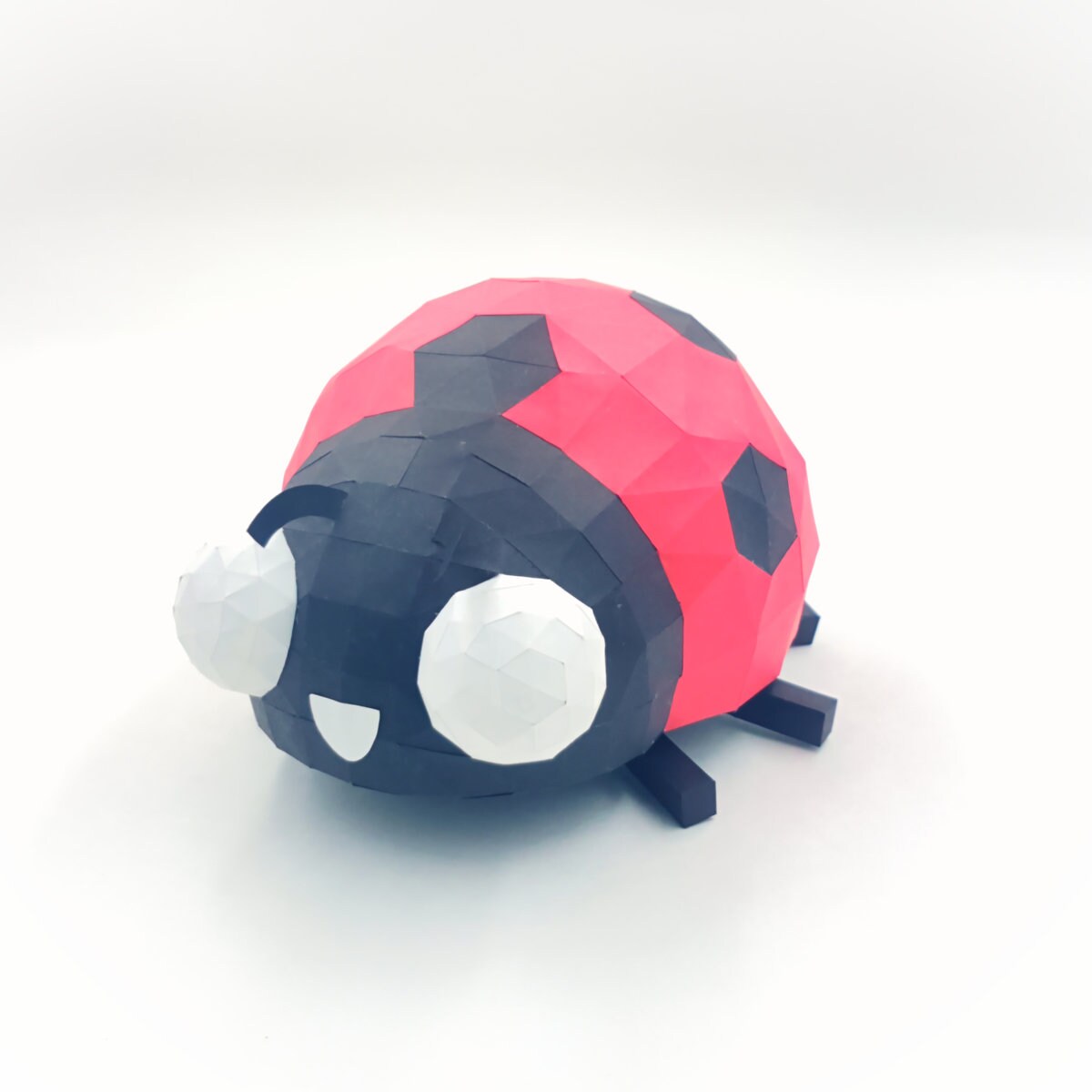 3D Ladybug Papercraft Template - Etsy Canada