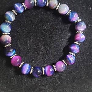 Handmade Beautiful Tiger&#39;s Eye Bracelet, beaded bracelet