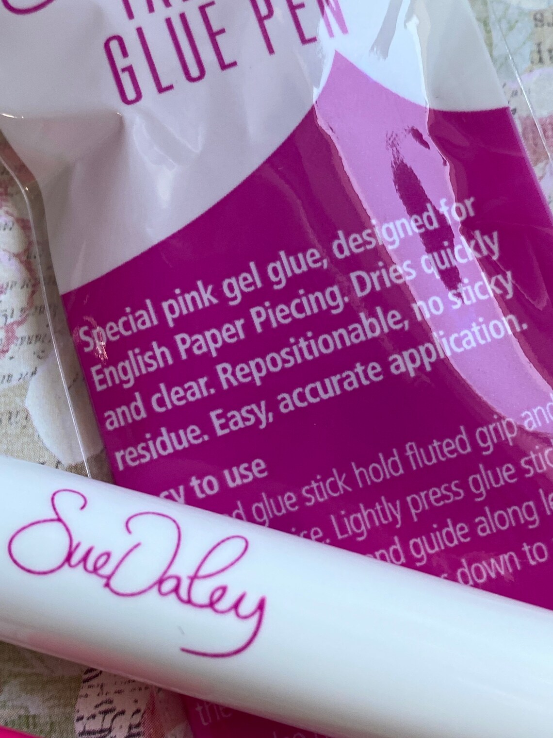 Sue Daley Glue Pen for English Paper Piecing Glue Pen & Two Etsy