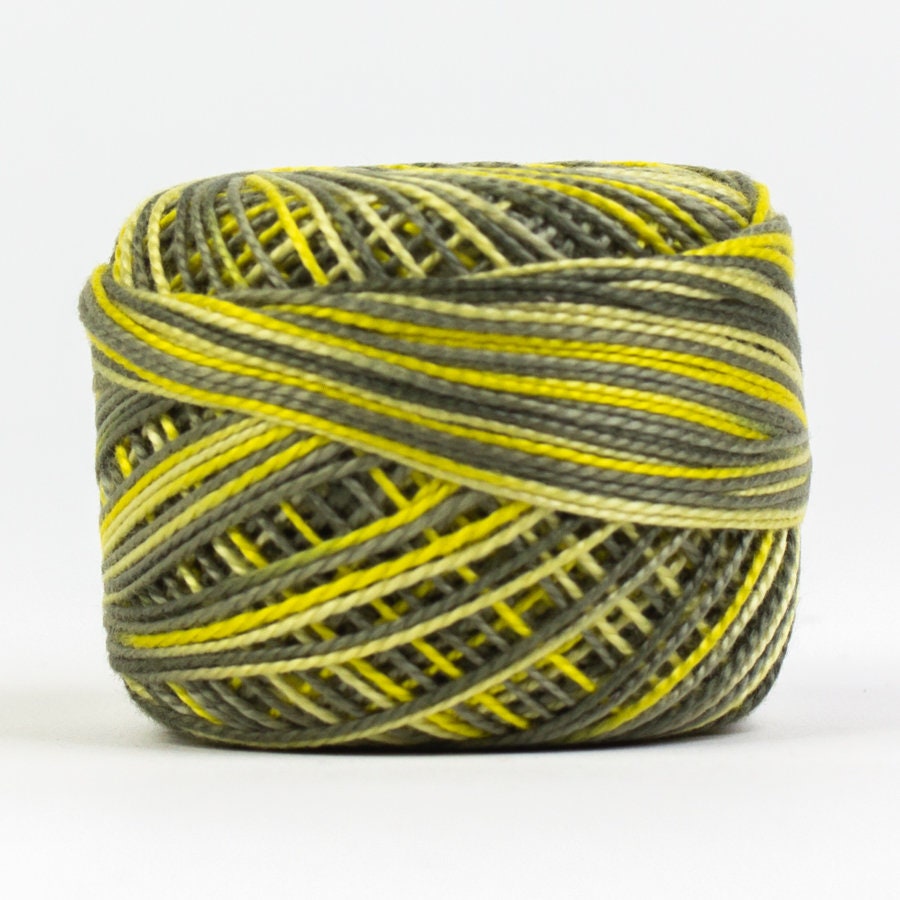 ヘンプ糸玉　5セット★送料込 Variegated Perle Cotton, EL5GM-1089 EZM1089 WATTLE, Eleganza