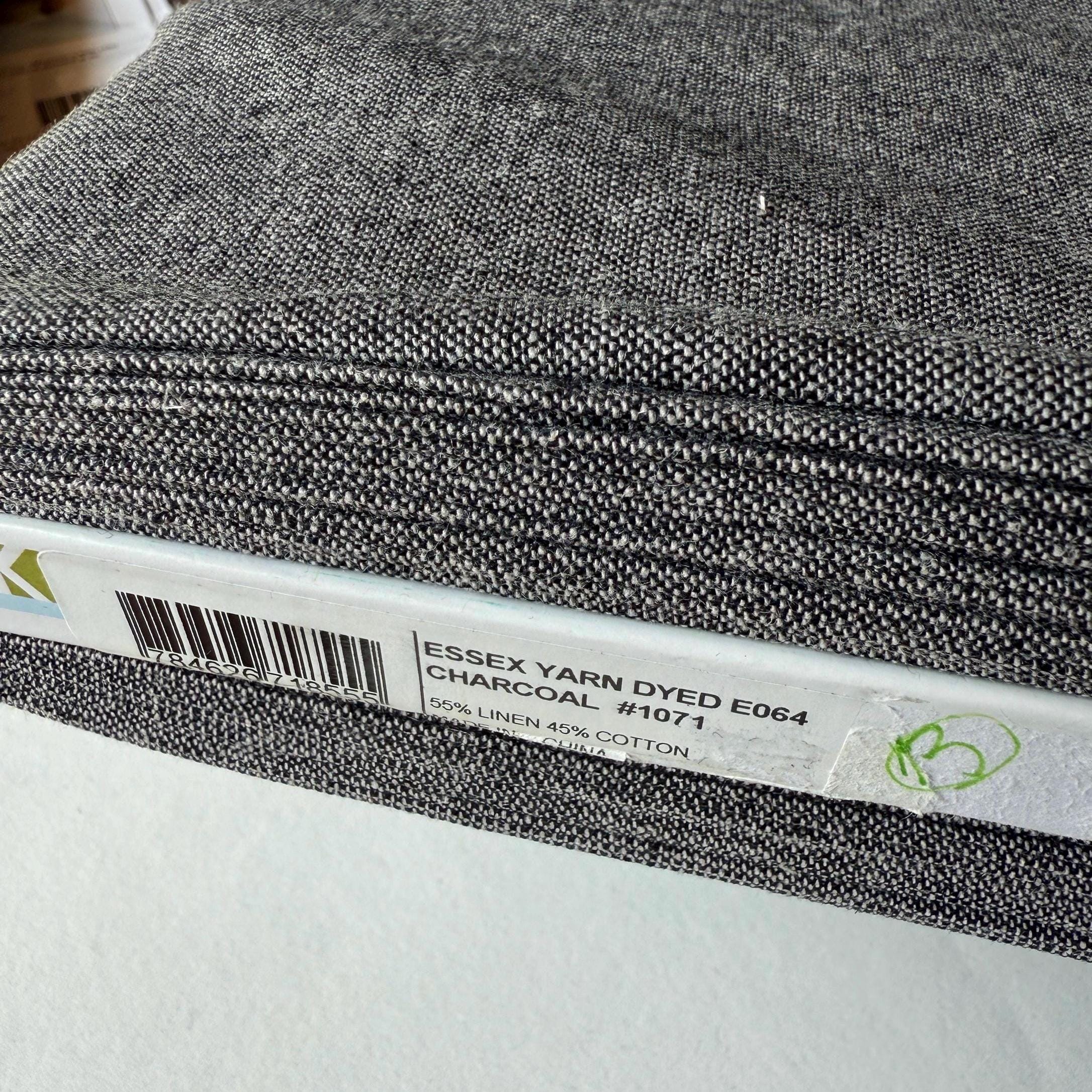 Kaufman Essex Linen Cotton Blend Fabric, YARN DYED, Choose Mustard