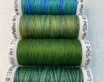 Sulky NEUTRALS Cotton Petites, 12 WT Cotton Thread, Machine & Hand  Embroidery Heavy Cotton Thread, Pack of 12 Wt Cotton Embroidery Thread 06 