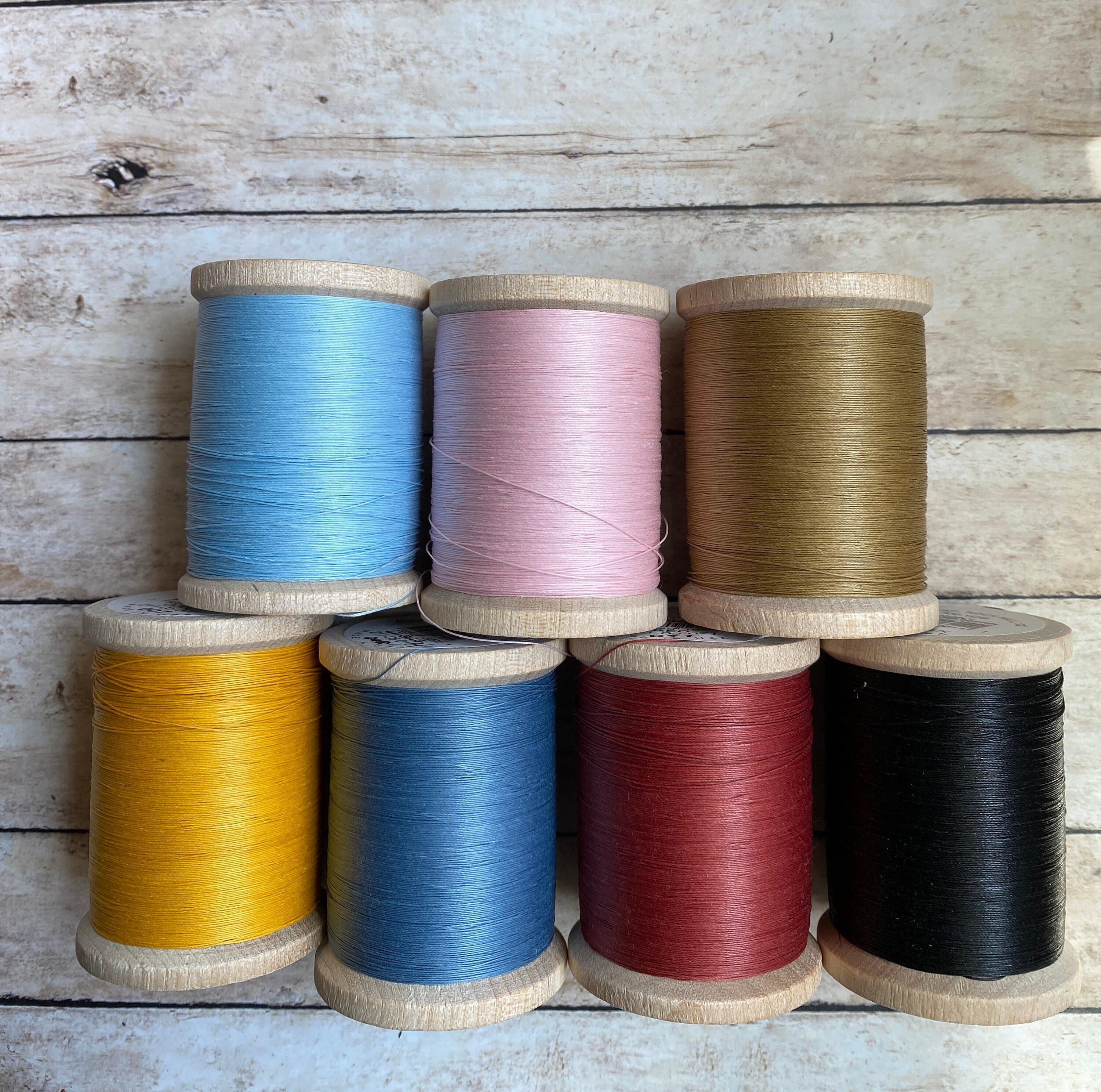 glazed cotton quilting thread
