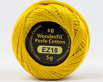 Wonderfil Eleganza Wild Fire Color 224 5g 42 yards Size 8 weight EL5G-224 Sue Spargo Color Palette Embroidery Thread