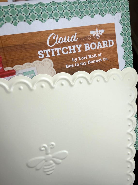 Cloud Stitchy Board, Lori Holt ISE-840, Holds Needle Minders & Line Keeper Magnetic Strips Needle arts supplies Cross stitch tool fast ship