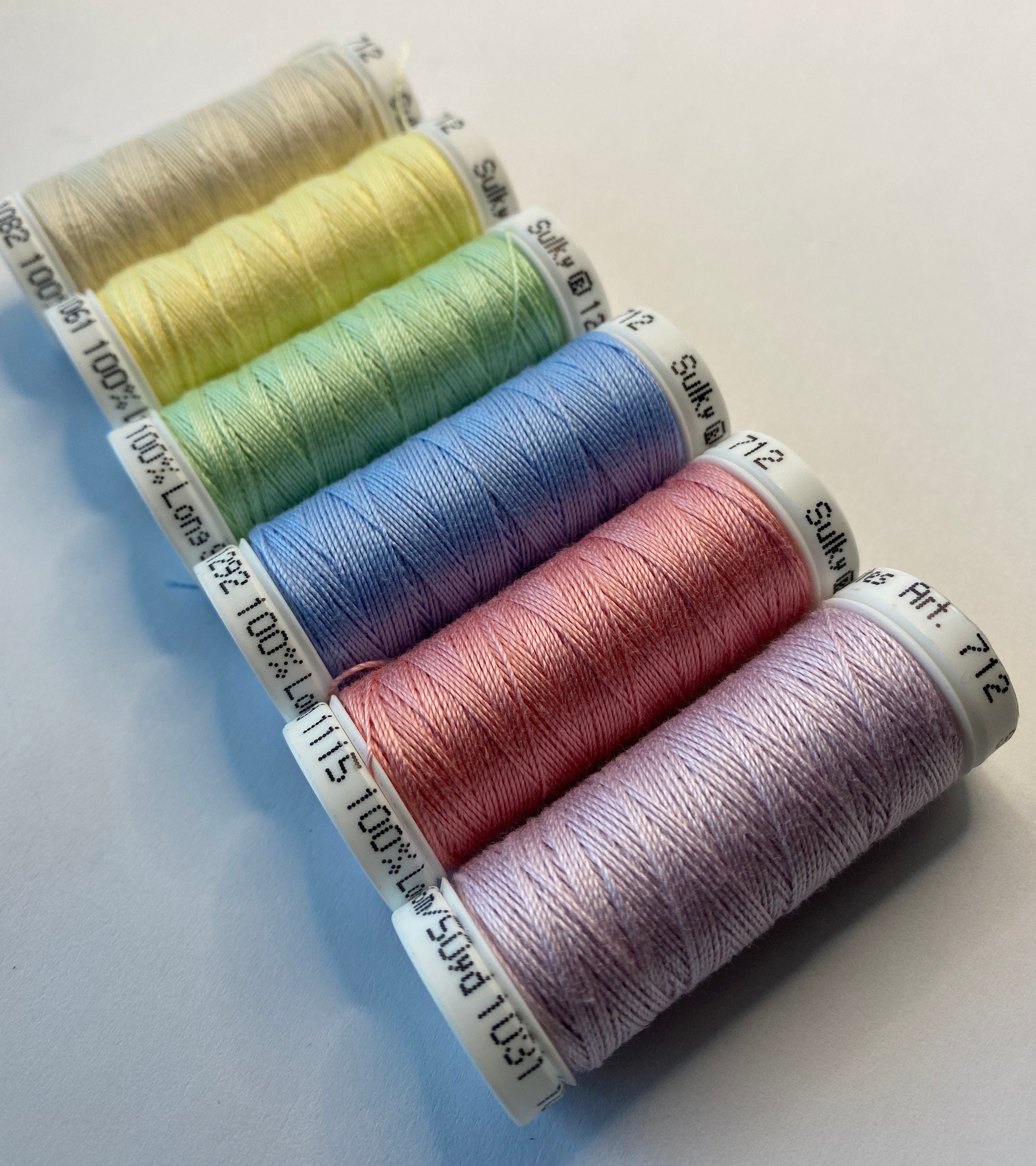 Sulky of America 12wt Cotton Petites Thread, 50 yd, Light Teal