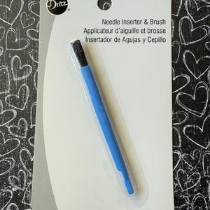 Sewing Machine Needle Inserter, Serger Needle inserter, Sewing machine cleaning brush, Valuable for changing machine needle, ships FAST