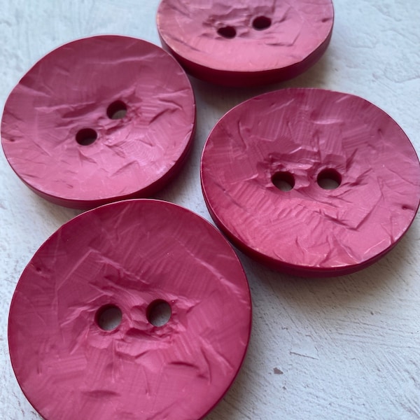 Pink Buttons - Etsy