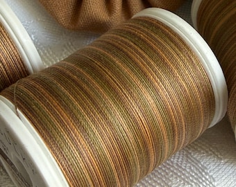 Sulky 30wt Blendables 4091 CAMOUFLAGE Variegated brown green thread for quilting, top stitch, embroidery, 500 yd spool ships fast