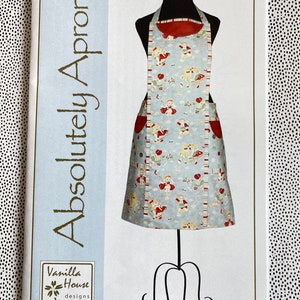 Tablier Vanilla House ABSOLUMENT, modèle de tablier de style unique P133 poches profondes, idéal pour les tailles 8-14, tablier élégant, nous expédions RAPIDEMENT