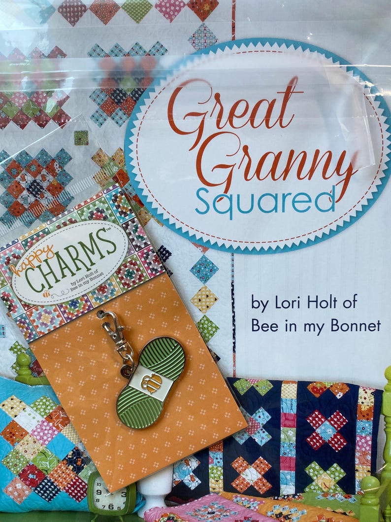 Great Granny Squared by Lori Holt PLUS Charm as Shown, 36 Page Pattern