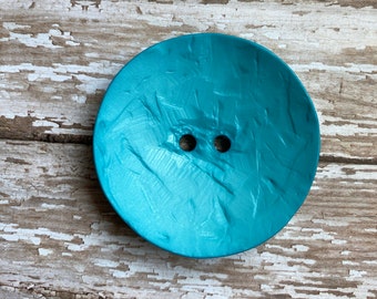 EXTRA LARGE Turquoise 58mm Dill Button, 2.4 Inch Polyamide Button, Extra Large Buttons for Annies Tote Bags, We offer multiple colors sizes