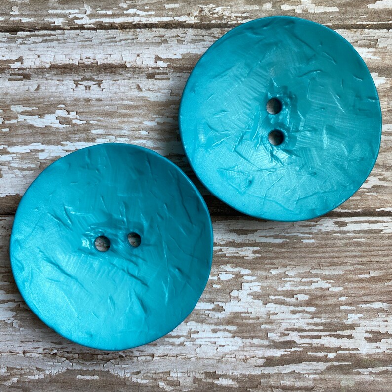60mm Dill Buttons, Turquoise Button, 2.4 Inch Polyamide, Large Round ...
