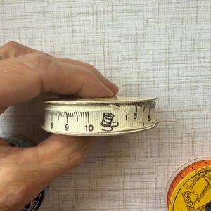 Measureing Ribben TAPE Measure Ribbon 10mm Multiple Colors, Ribbon for Needle Book, 3/8 ...