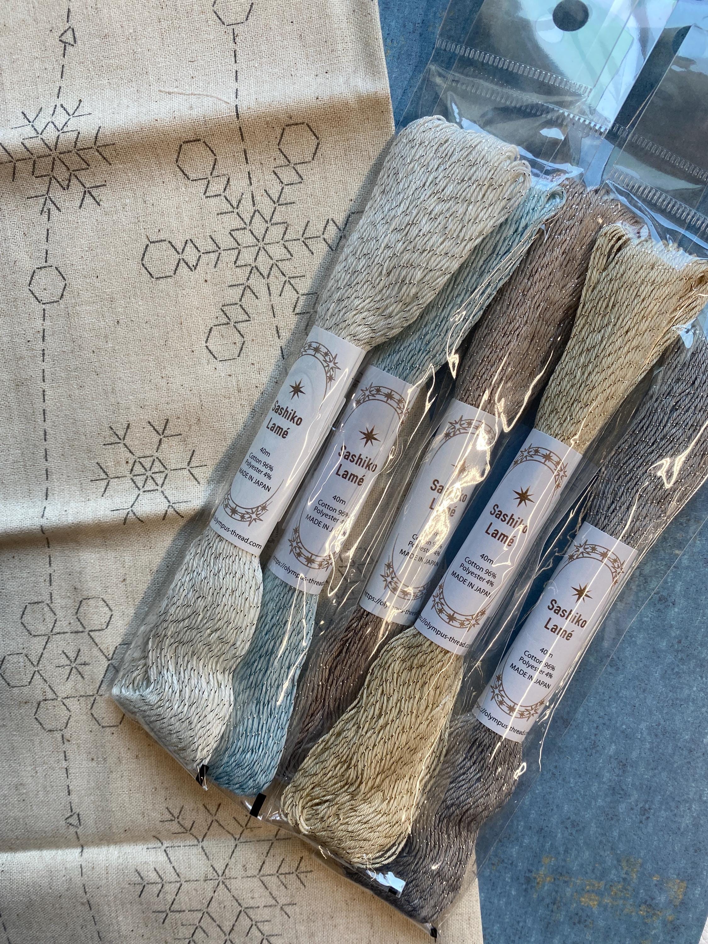 Sashiko TWILIGHT DRAGONFLY, Choice of FOUR Fabric Colors