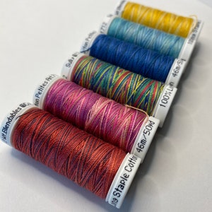  Sulky Blendables Thread 30 Weight 500 Yds: Jeweltones