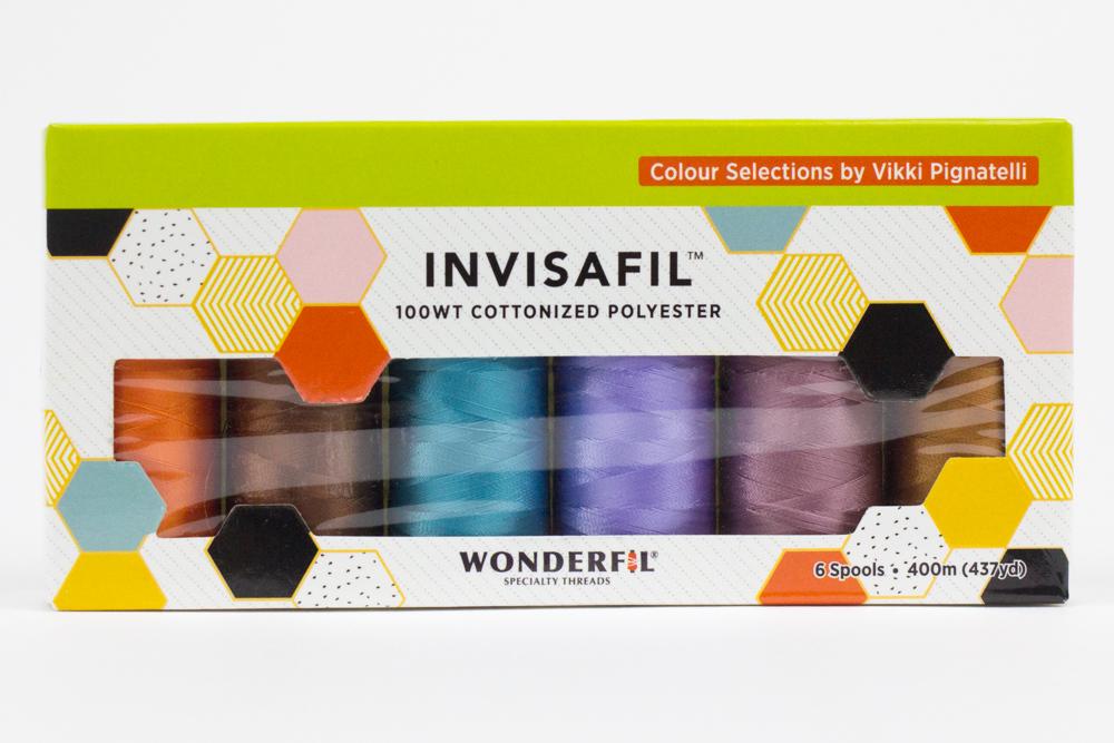 Invisafil™ MUST Have MEDIUMS, 100wt Cottonized Polyester Thread, Box or ...