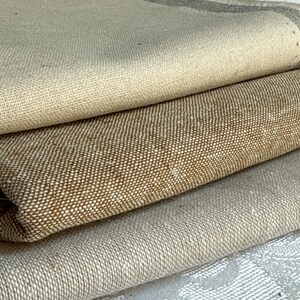 Kaufman Essex Linen Cotton NEUTRALS Yarn Dyed Linen Cotton fabric Half Yard Fat Quarter Linen Fabric By The Yard Earthy Fabric FAST ship