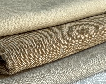 Kaufman Essex Linen Cotton NEUTRALS Yarn Dyed Linen Cotton fabric Half Yard Fat Quarter Linen Fabric By The Yard Earthy Fabric FAST ship