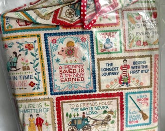 Ironing Board Cover Lori Holt My Happy Place Ironing Aids Tools Sewing Studio Decor, Sewing Room Supplies Bee in My Bonnet Ships FAST