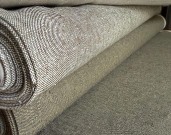 Robert Kaufman Essex Linen Cotton Blend fabric, YARN DYED linen, Flax, Olive, Army Essex, E064 line in multiple listings, FAST ship