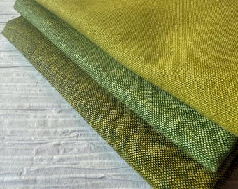 Robert Kaufman Essex Linen Cotton Blend fabric, Green YARN DYED linen, Pickle, Palm, Jungle Essex, more listings more colors, FAST ship