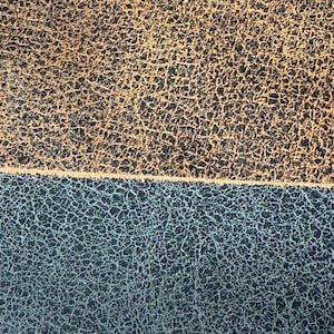 Láminas de cuero Bomber, 8,5 x 11 pulgadas, color denim o marrón, piezas de acabado de cuero de primera calidad para coser carteras, bolsos, ropa, envío rápido
