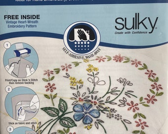 Sulky Stick and Stitch Stabilizer, Embroidery Paper, Printable