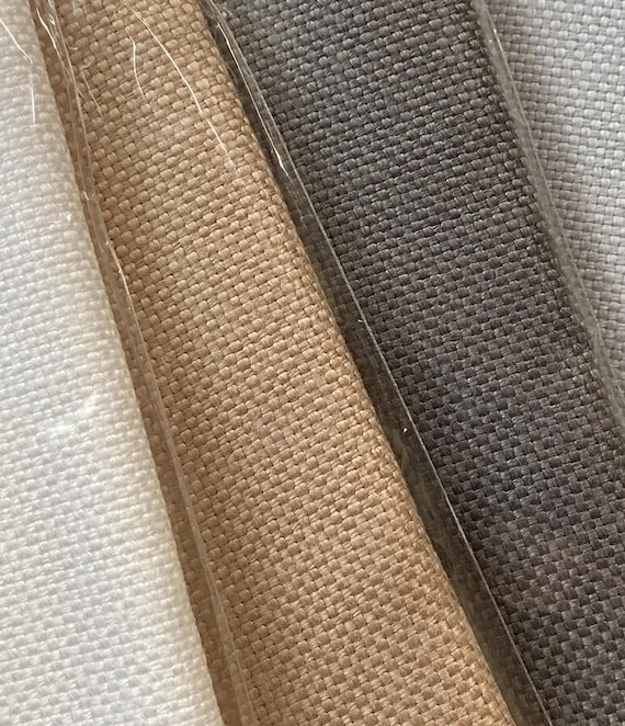 SALE Linen 22ct Even Weave Cross Stitch Fabric Quality Cross
