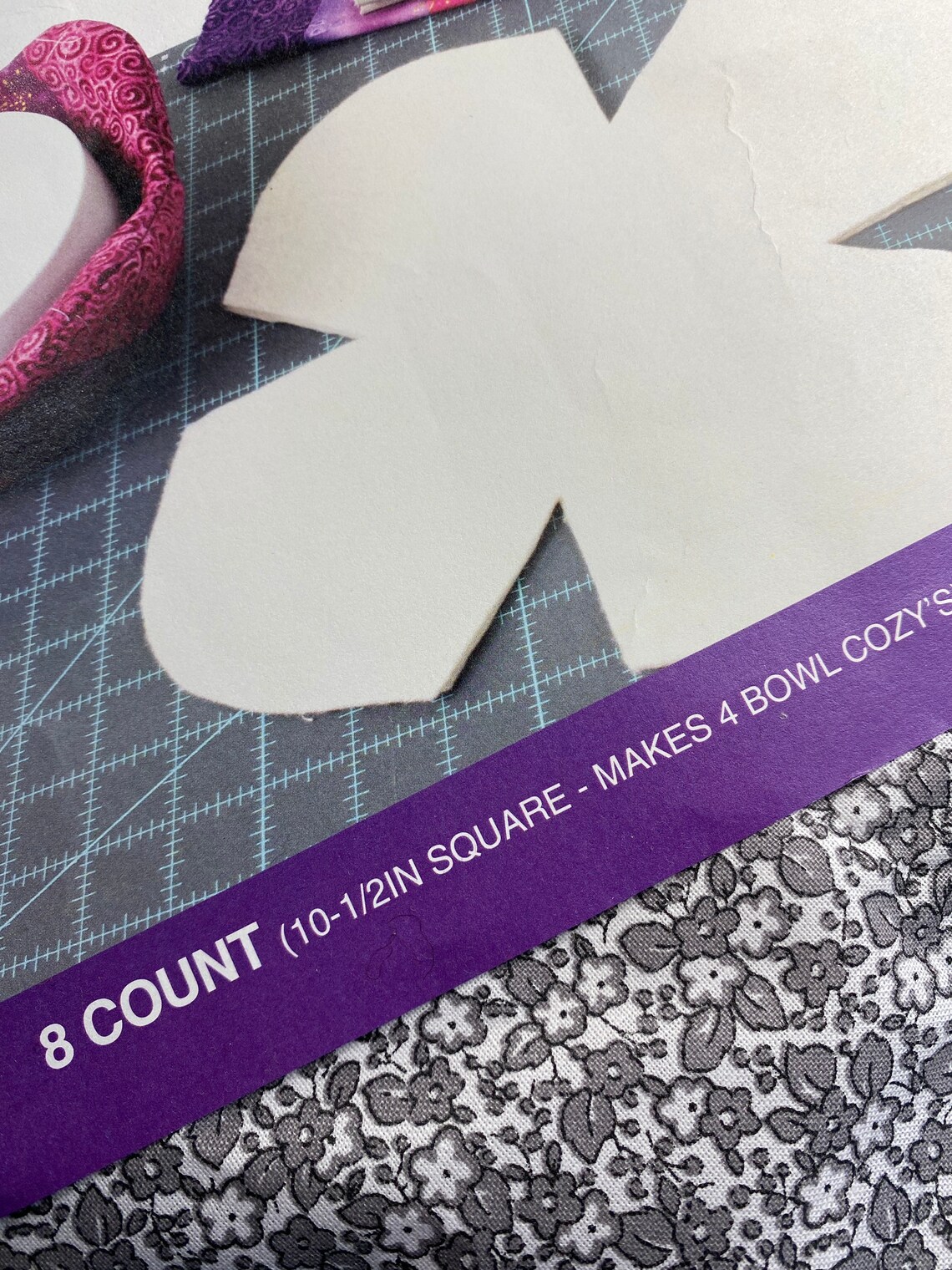 Bowl Cozy Precut Batting OR Template Gypsy Quilter Precut Etsy