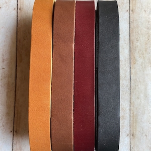 Leather strapping sale