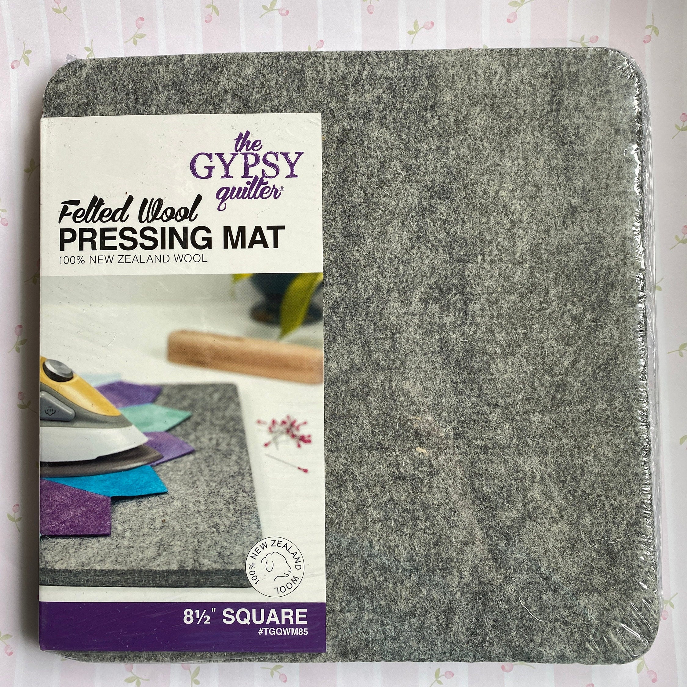  13.5 x 13.5 Wool Ironing Mat - Authentic 100% New Zealand  Wool Pressing Pad, Perfect for Quilting and More!