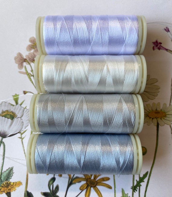 InvisaFil 100 wt Cottonized Polyester Thread - Simple Green InvisaFil 100 wt Cottonized Polyester Thread - Simple Green