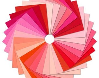 Colorstory by Robert Kaufman, 5" precuts, Select Bundle Desired, Okeotex 100, Kona® Cotton, Convenience plus Variety, FAST ship