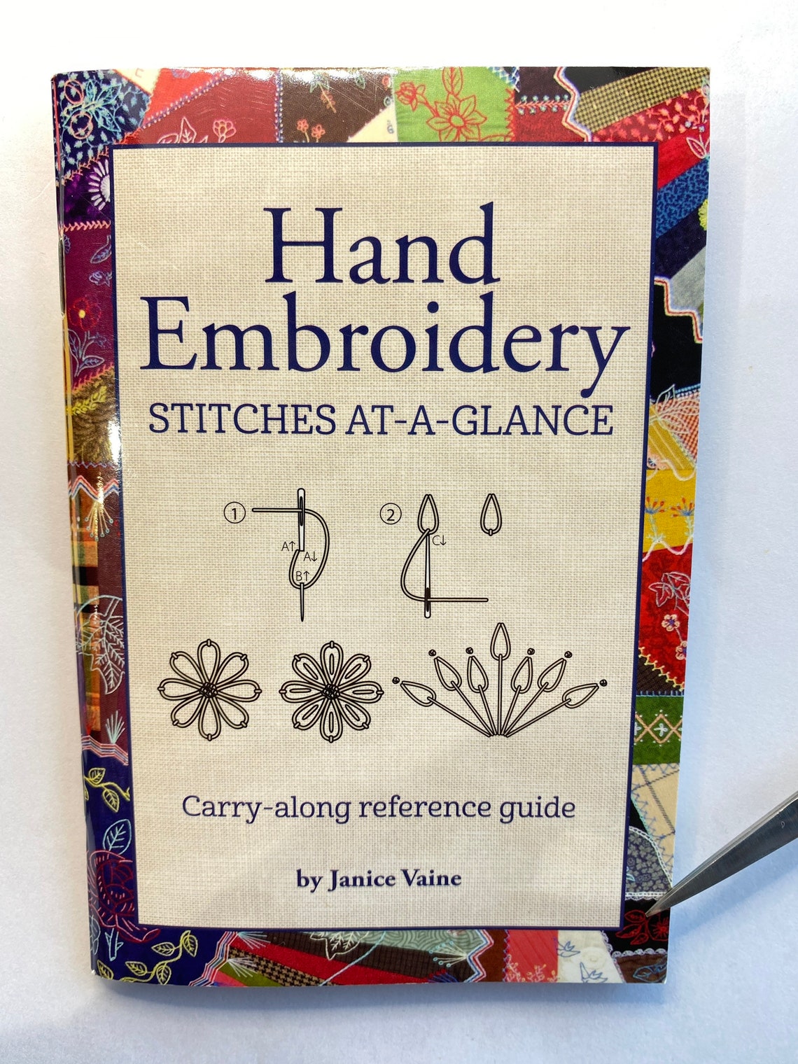 Hand Embroidery Stitches at A Glance Carry Along Reference - Etsy