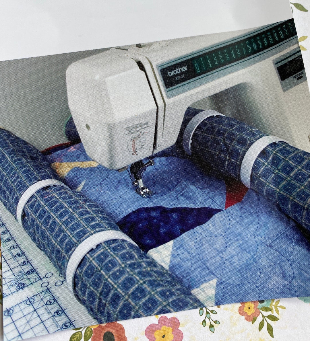 Quilt Clips, 3 Inch Plastic Quilt Clips, CLIPS for Free Motion Quilting