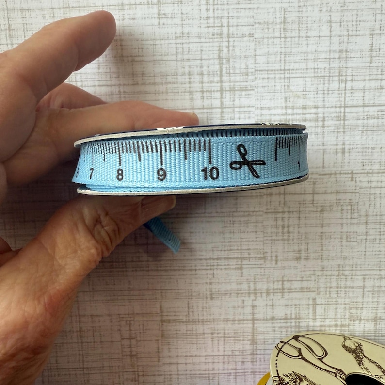 TAPE Measure Ribbon 10mm Multiple Colors, Ribbon for Needle Book, 3/8 ...