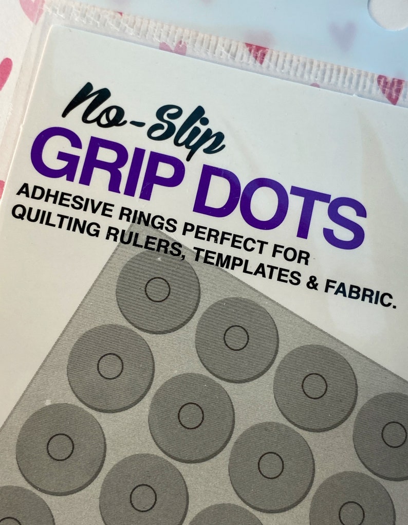 Gypsy Quilter GRIP DOTS Adheisve non slip dots for templates Etsy