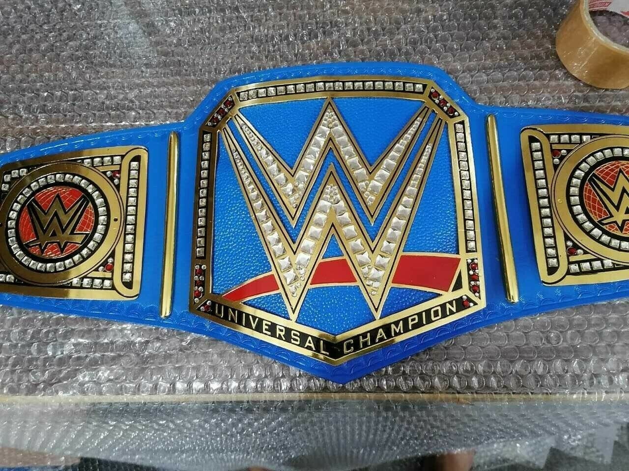 WWE Universal World Championship Belt Chrome Leather Adult | Etsy