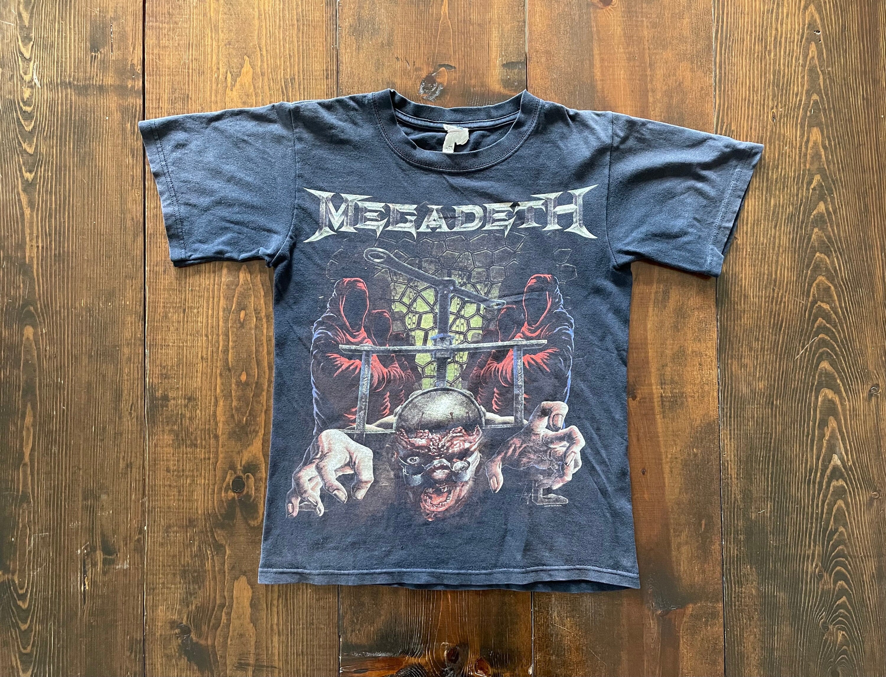Band Tee Megadeth Y2K Small Megadeth - Etsy