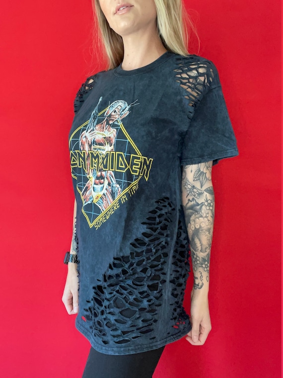 Distressed band shirts Clearance