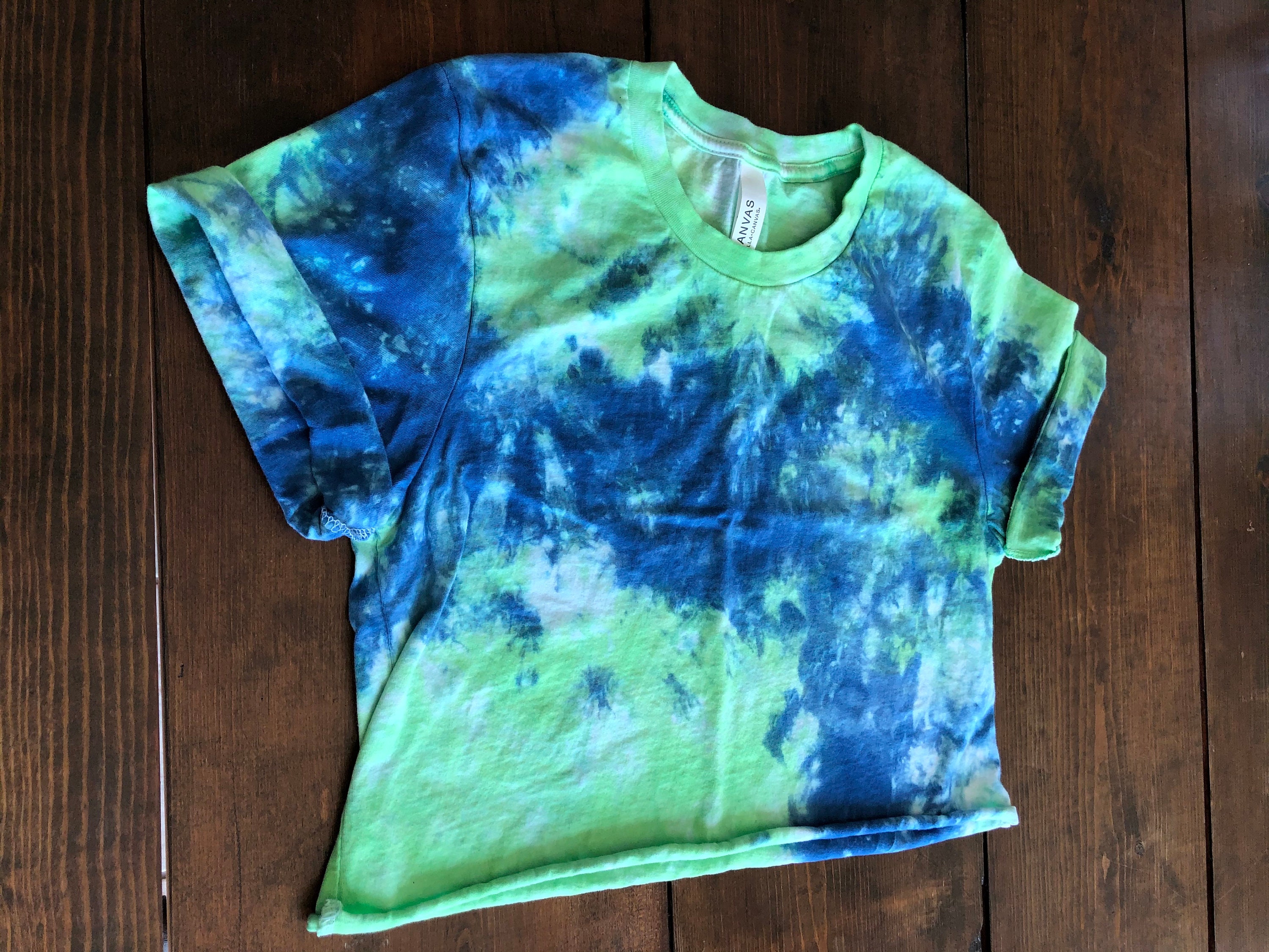 Dharma Tie-Dye, Neon Ripples, Trippy Tie-Dye at its best, Neon Tie Dye  tshirt, sizes S-4XL