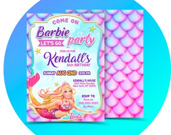 Download Barbie Mermaid Etsy