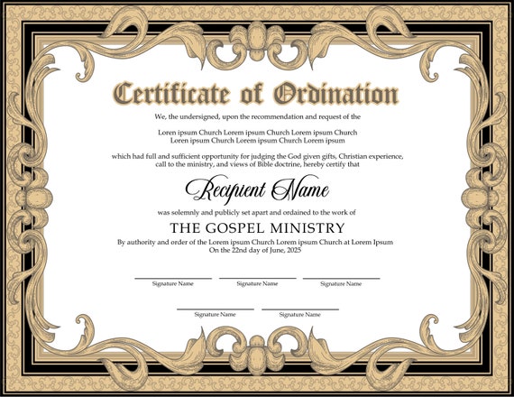 editable-ordained-minister-certificate-template-printable-etsy-uk